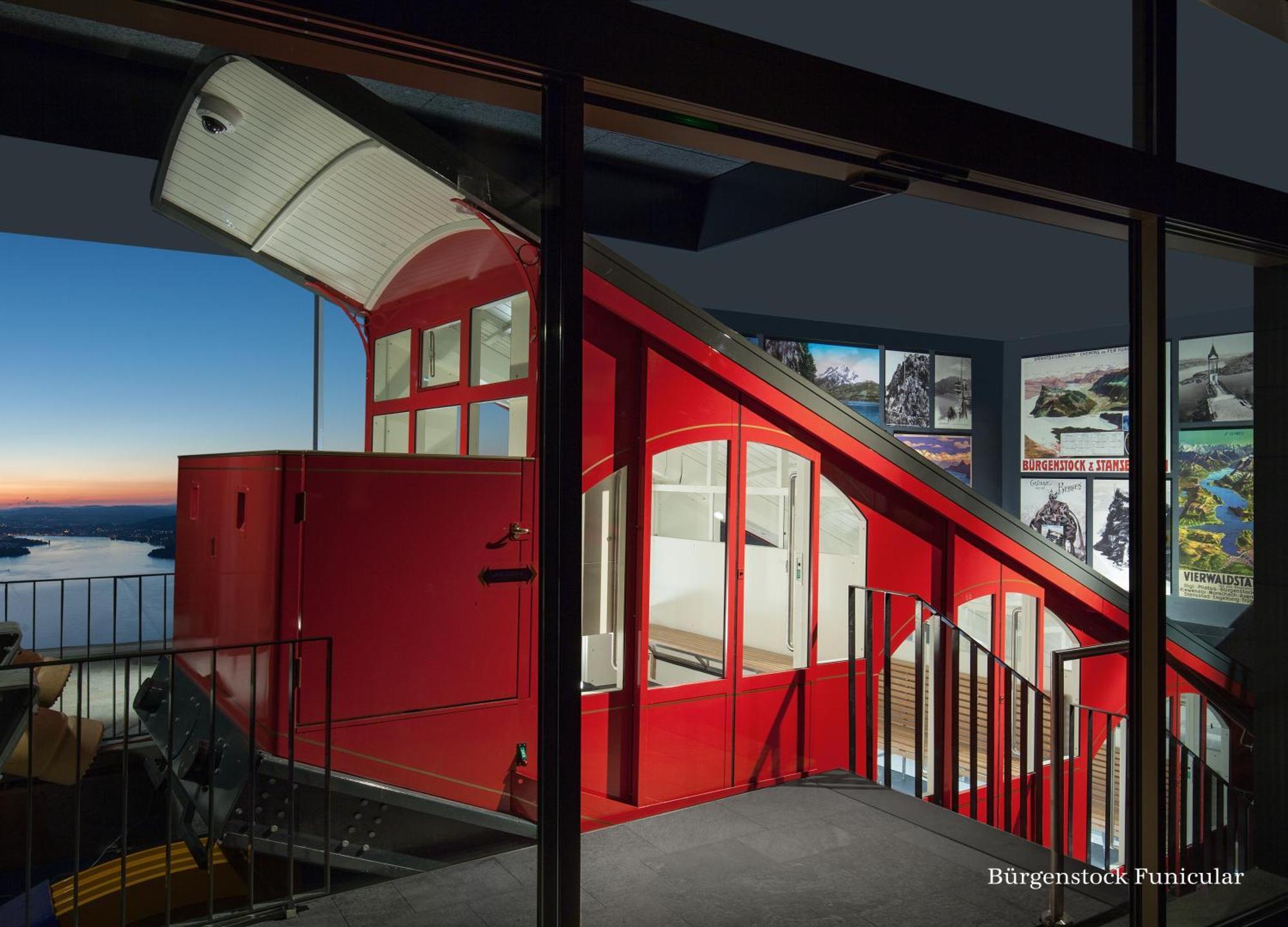 Buergenstock Hotel & Alpine Spa Esterno foto The upper station